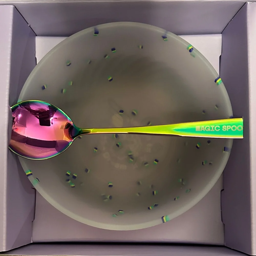 Magic Spoon Viral Cereal Bowl with Spoon